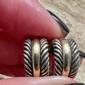 David Yurman huggie earrings